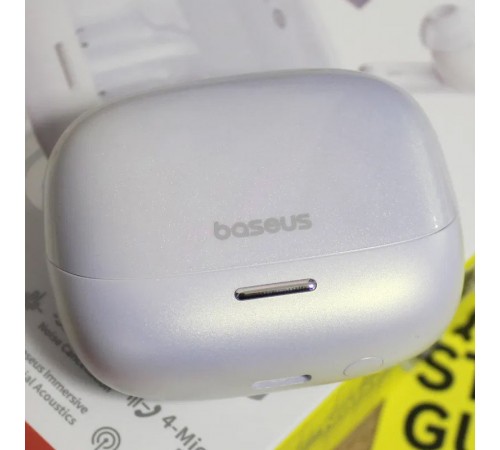 Бездротові TWS навушники Baseus OS Bowie M2s Pro (A00051801) Moon White Бездротові TWS навушники Baseus OS Bowie M2s Pro (A00051801) Moon White