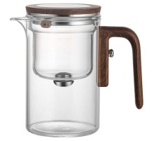 Чайник для заварювання TeaPot D-10 Square 600ml Transparent