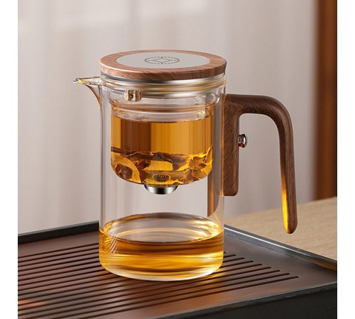 Чайник для заварювання TeaPot D-10 Square 600ml Transparent Чайник для заварювання TeaPot D-10 Square 600ml Transparent