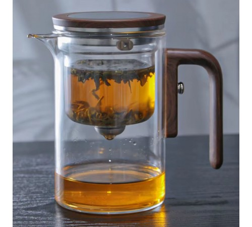 Чайник для заварювання TeaPot D-10 Square 600ml Transparent Чайник для заварювання TeaPot D-10 Square 600ml Transparent