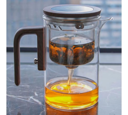 Чайник для заварювання TeaPot D-10 Square 600ml Transparent Чайник для заварювання TeaPot D-10 Square 600ml Transparent