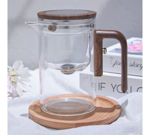 Чайник для заварювання TeaPot D-10 Square 600ml Transparent Чайник для заварювання TeaPot D-10 Square 600ml Transparent