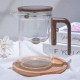 Чайник для заварювання TeaPot D-10 Square 600ml Transparent