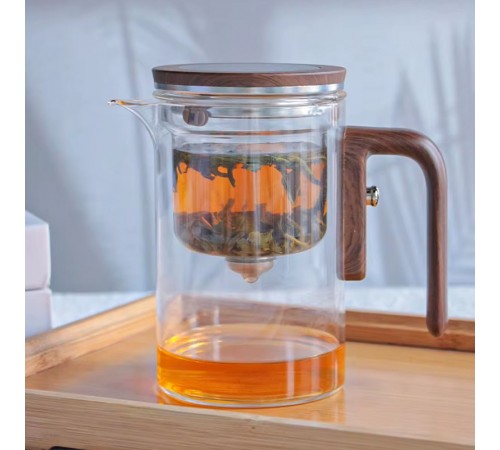 Чайник для заварювання TeaPot D-10 Square 600ml Transparent Чайник для заварювання TeaPot D-10 Square 600ml Transparent