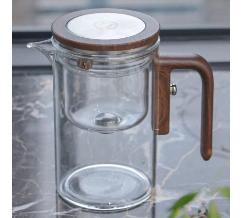 Чайник для заварювання TeaPot D-10 Square 600ml Transparent Чайник для заварювання TeaPot D-10 Square 600ml Transparent