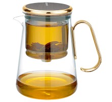 Чайник для заварювання TeaPot D-12 Lingxi Elegant 700ml Advanced gold