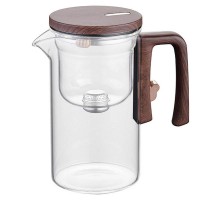 Чайник для заварювання TeaPot D-28 Small pretty waist 720ml Transparent