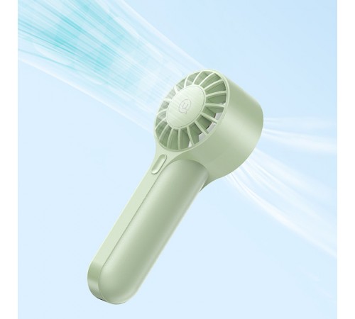 Портативний вентилятор Usams ZB288 Handheld mini fan 1200 mAh Green Портативний вентилятор Usams ZB288 Handheld mini fan 1200 mAh Green