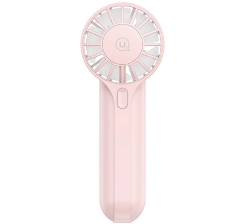Портативний вентилятор Usams ZB288 Handheld mini fan 1200 mAh Pink Портативний вентилятор Usams ZB288 Handheld mini fan 1200 mAh Pink