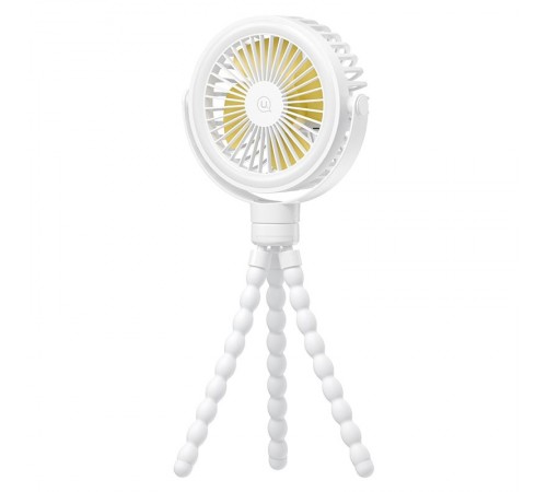 Портативний вентилятор Usams ZB289 Baby Stroller fan 2000mAh White Портативний вентилятор Usams ZB289 Baby Stroller fan 2000mAh White