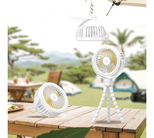 Портативний вентилятор Usams ZB289 Baby Stroller fan 2000mAh White Портативний вентилятор Usams ZB289 Baby Stroller fan 2000mAh White