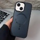 Чохол TPU+PC Carbon Mirage with MagSafe для Apple iPhone 13 / 14 (6.1") Black