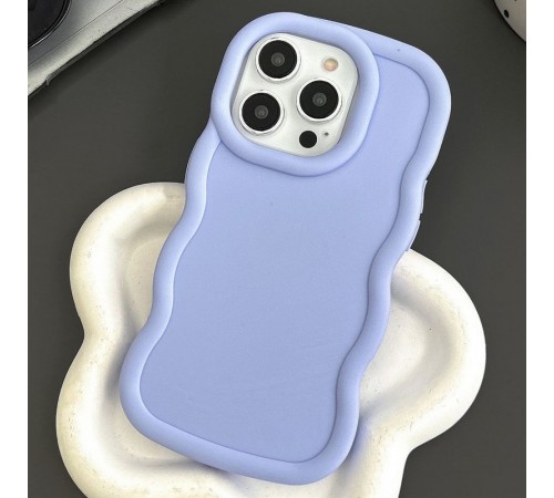 Чохол TPU Ripple для Apple iPhone 14 Pro Max (6.7") Lilac Blue Чохол TPU Ripple для Apple iPhone 14 Pro Max (6.7") Lilac Blue