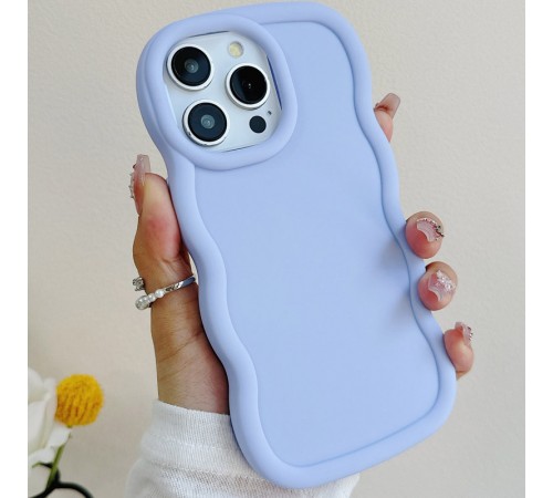 Чохол TPU Ripple для Apple iPhone 14 Pro Max (6.7") Lilac Blue Чохол TPU Ripple для Apple iPhone 14 Pro Max (6.7") Lilac Blue