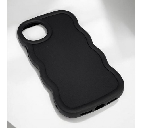 Чохол TPU Ripple для Apple iPhone 14 Plus / 15 Plus (6.7") Black
