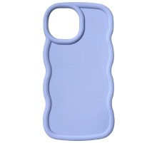 Чохол TPU Ripple для Apple iPhone 14 Plus / 15 Plus (6.7") Lilac Blue
