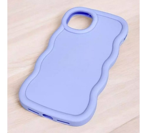 Чохол TPU Ripple для Apple iPhone 14 Plus / 15 Plus (6.7") Lilac Blue