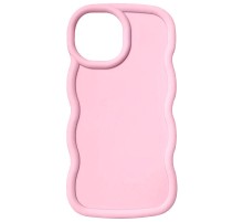 Чохол TPU Ripple для Apple iPhone 14 Plus / 15 Plus (6.7") Pink