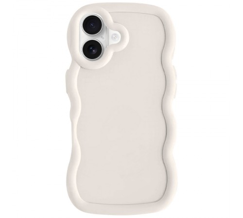 Чохол TPU Ripple для Apple iPhone 16 (6.1") Antique White