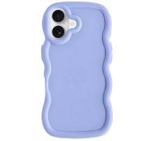Чохол TPU Ripple для Apple iPhone 16 (6.1") Lilac Blue