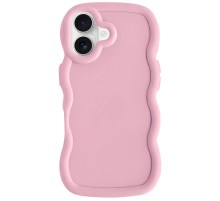 Чохол TPU Ripple для Apple iPhone 16 (6.1") Pink