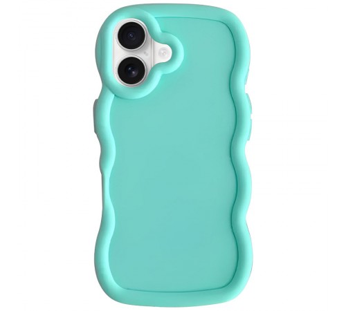 Чохол TPU Ripple для Apple iPhone 16 (6.1") Turquoise
