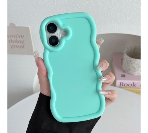 Чохол TPU Ripple для Apple iPhone 16 (6.1") Turquoise