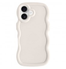Чохол TPU Ripple для Apple iPhone 16 Plus (6.7") Antique White