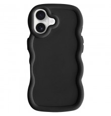 Чохол TPU Ripple для Apple iPhone 16 Plus (6.7") Black