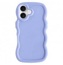 Чохол TPU Ripple для Apple iPhone 16 Plus (6.7") Lilac Blue