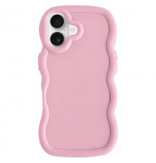 Чохол TPU Ripple для Apple iPhone 16 Plus (6.7") Pink