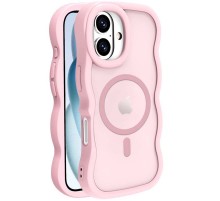 Чохол TPU+PC Undine with MagSafe для Apple iPhone 16 (6.1") Pink