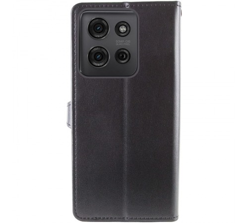 Шкіряний чохол-книжка GETMAN Gallant (PU) для Motorola Moto G75 5G Чорний Шкіряний чохол-книжка GETMAN Gallant (PU) для Motorola Moto G75 5G Чорний