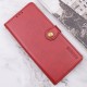 Шкіряний чохол-книжка GETMAN Gallant (PU) для Motorola Moto E13 Червоний