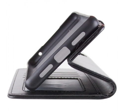 Шкіряний чохол-книжка GETMAN Gallant (PU) для TECNO Camon 30 (CL6) Чорний Шкіряний чохол-книжка GETMAN Gallant (PU) для TECNO Camon 30 (CL6) Чорний