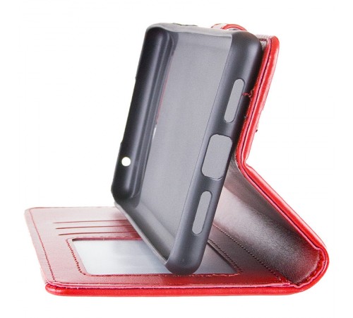 Шкіряний чохол-книжка GETMAN Gallant (PU) для TECNO Camon 30 (CL6) Червоний Шкіряний чохол-книжка GETMAN Gallant (PU) для TECNO Camon 30 (CL6) Червоний