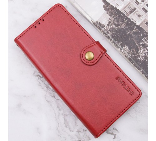 Шкіряний чохол-книжка GETMAN Gallant (PU) для TECNO Camon 30 (CL6) Червоний Шкіряний чохол-книжка GETMAN Gallant (PU) для TECNO Camon 30 (CL6) Червоний