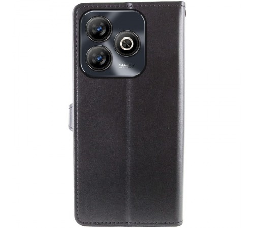 Шкіряний чохол-книжка GETMAN Gallant (PU) для ZTE Blade A75 4G Чорний Шкіряний чохол-книжка GETMAN Gallant (PU) для ZTE Blade A75 4G Чорний