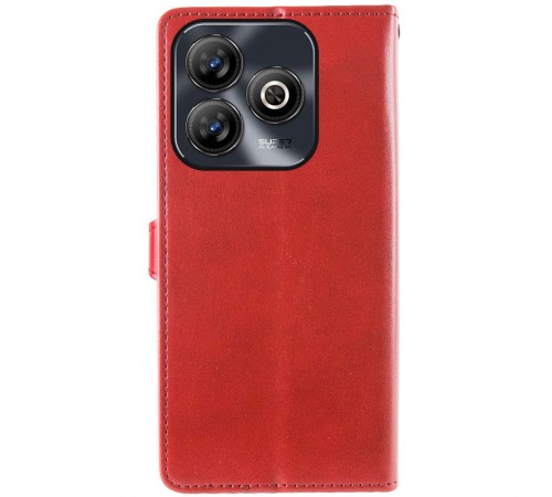 Шкіряний чохол-книжка GETMAN Gallant (PU) для ZTE Blade A75 4G Червоний Шкіряний чохол-книжка GETMAN Gallant (PU) для ZTE Blade A75 4G Червоний