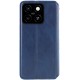 Шкіряний чохол-книжка GETMAN Cubic (PU) для Motorola Moto G75 5G Синій