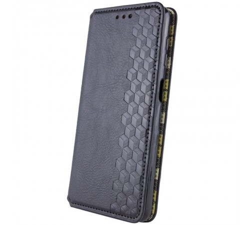 Шкіряний чохол-книжка GETMAN Cubic (PU) для Oppo A3 4G / A3x 4G/ A40m Чорний Шкіряний чохол-книжка GETMAN Cubic (PU) для Oppo A3 4G / A3x 4G/ A40m Чорний