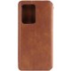 Шкіряний чохол-книжка GETMAN Cubic (PU) для Oppo A3 4G / A3x 4G/ A40m Коричневий
