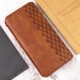 Шкіряний чохол-книжка GETMAN Cubic (PU) для Oppo A3 4G / A3x 4G/ A40m Коричневий