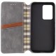 Шкіряний чохол-книжка GETMAN Cubic (PU) для Oppo A3 4G / A3x 4G/ A40m Сірий