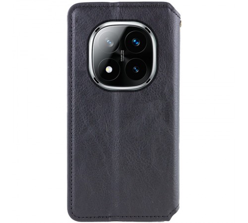 Шкіряний чохол-книжка GETMAN Cubic (PU) для Xiaomi Redmi Note 14 Pro 5G / 14 Pro+ Чорний Шкіряний чохол-книжка GETMAN Cubic (PU) для Xiaomi Redmi Note 14 Pro 5G / 14 Pro+ Чорний