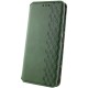 Шкіряний чохол-книжка GETMAN Cubic (PU) для Xiaomi Redmi Note 14 Pro 5G / 14 Pro+ Зелений