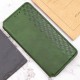 Шкіряний чохол-книжка GETMAN Cubic (PU) для Xiaomi Redmi Note 14 Pro 5G / 14 Pro+ Зелений