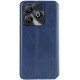 Шкіряний чохол-книжка GETMAN Cubic (PU) для ZTE Blade A75 4G Синій