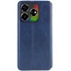Шкіряний чохол-книжка GETMAN Cubic (PU) для ZTE Nubia V60 Синій