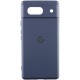 Чохол Silicone Cover Lakshmi Full Camera (AA) with logo для Google Pixel 7 Синій / Midnight blue